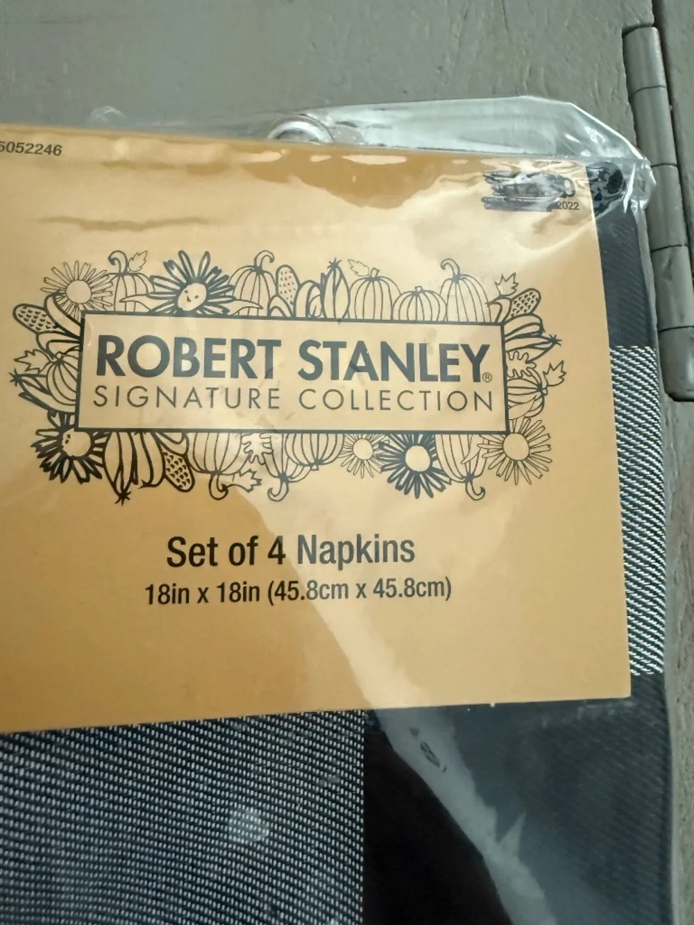 Robert Stanley Signature Collection Napkins, 3-Pack. (set of 4 Per Package), NWT